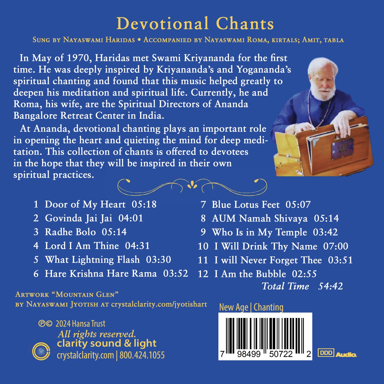 Fountain of Joy - Devotional Chanting by Nayaswami Haridas