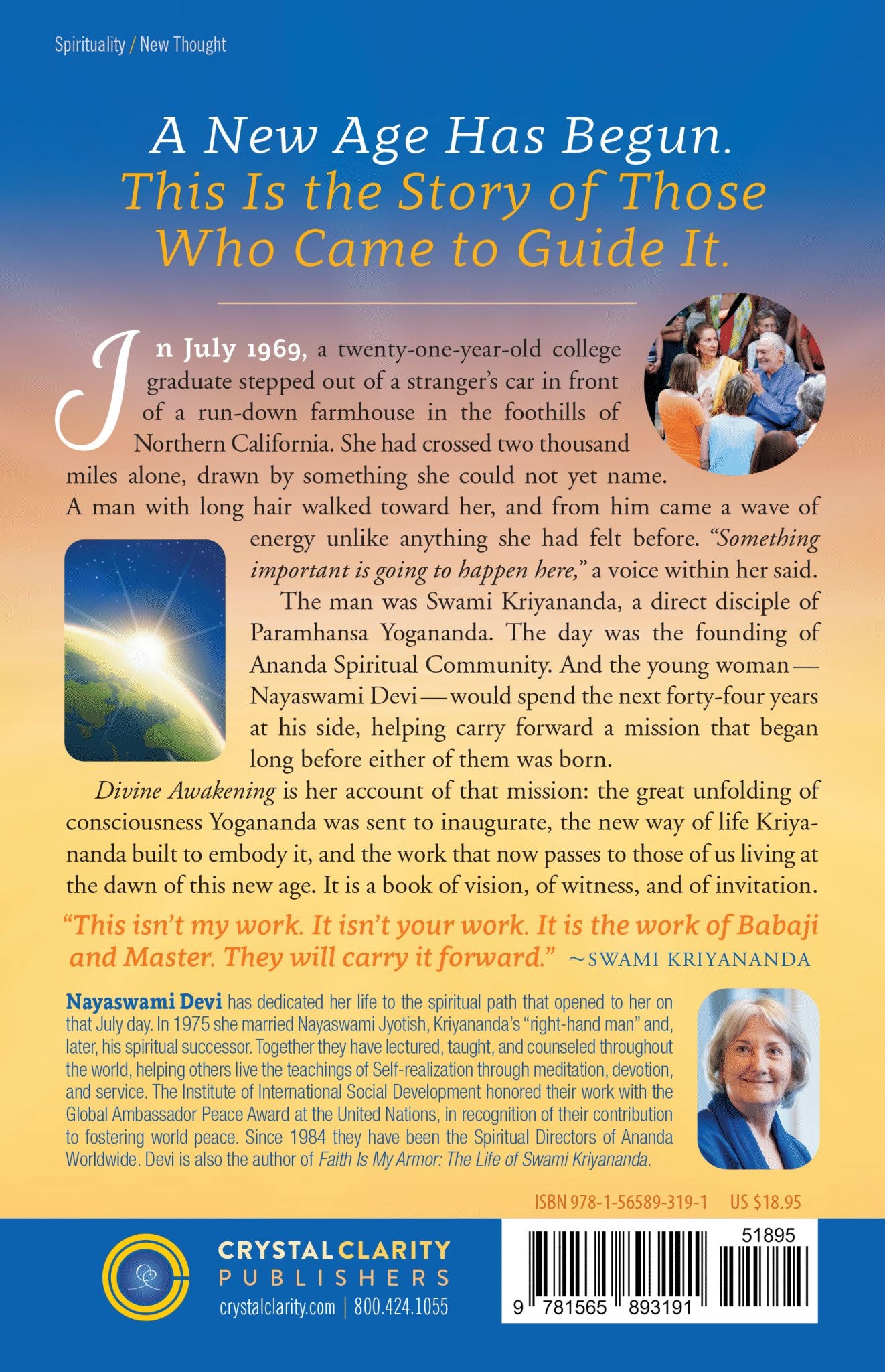 Divine Awakening: The Mission of Paramhansa Yogananda and His Disciple, Swami Kriyananda