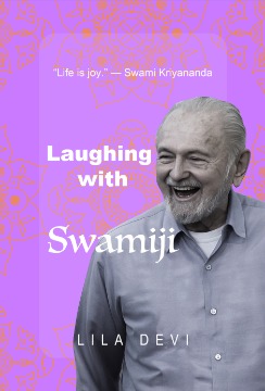 Laughing with Swamiji