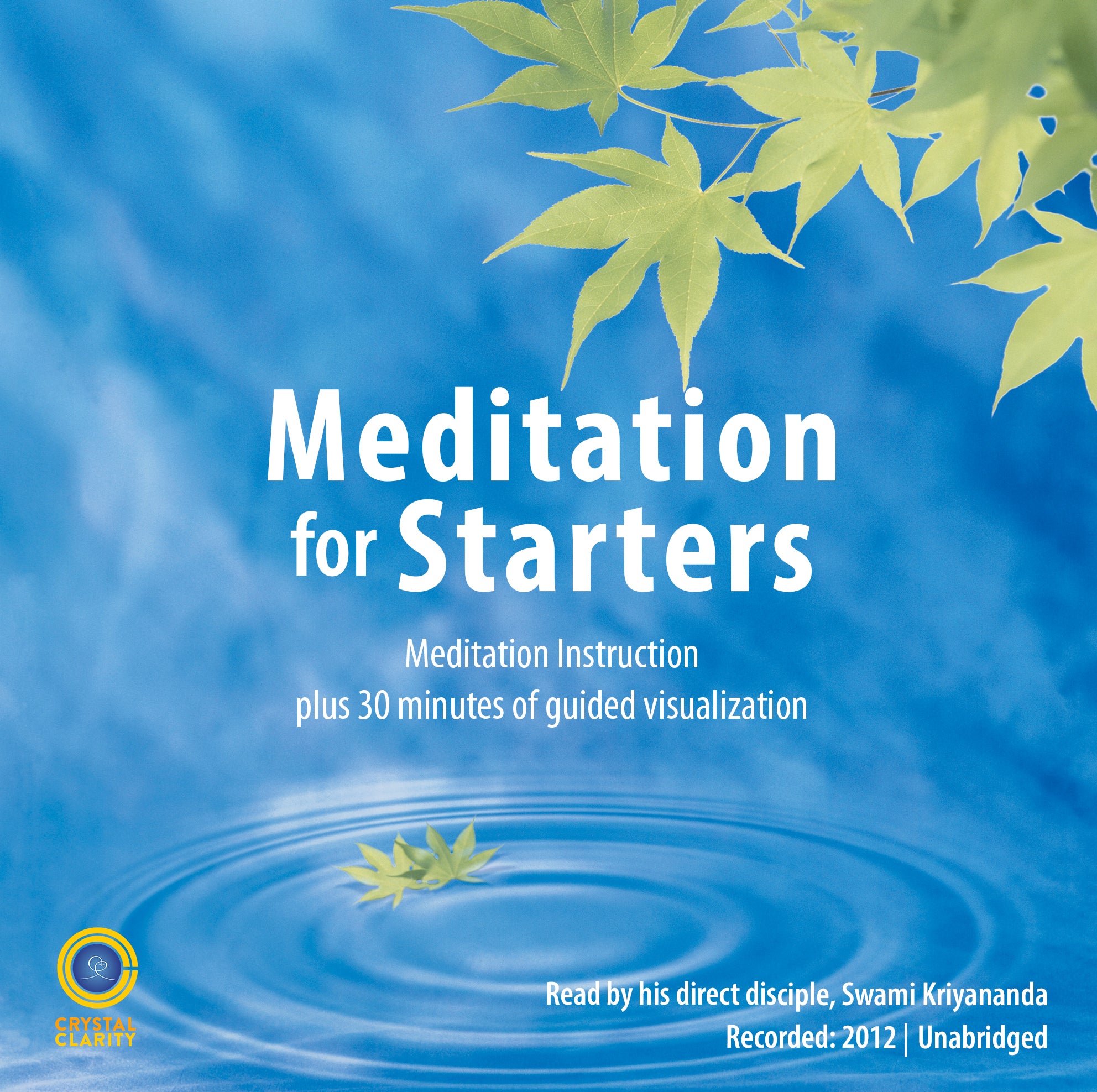 Meditation for Starters CD